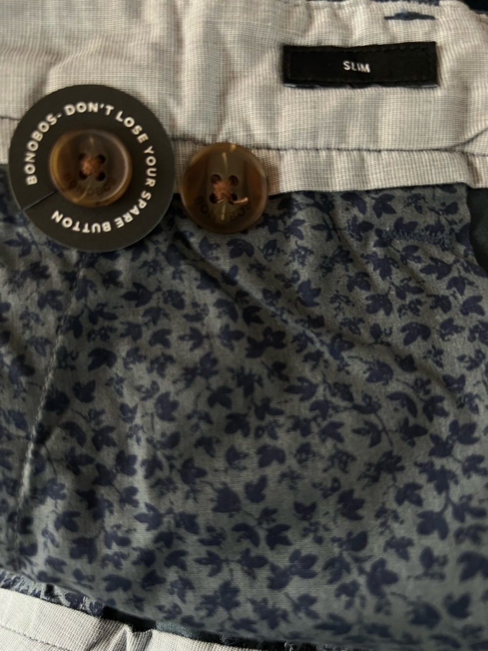 NWT Men’s Bonobos Stretch Washed Chino 2.0 Pants.Color After Midnight Size40x34 - Picture 6 of 12